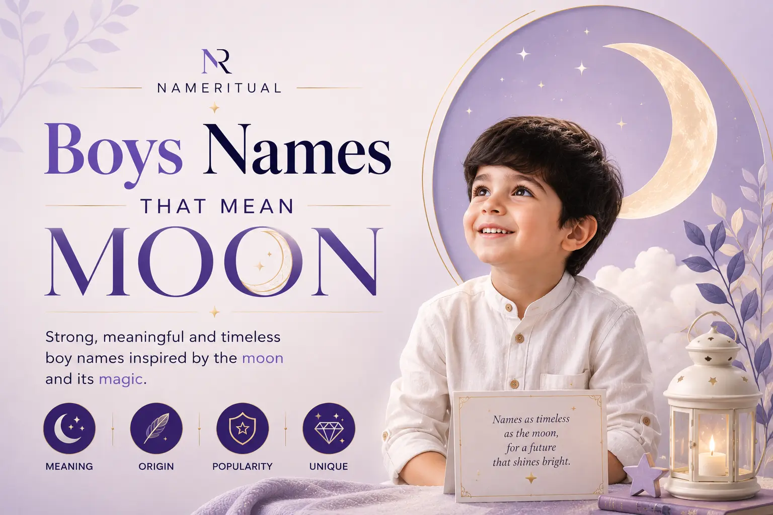 Boys Names That Mean Moon