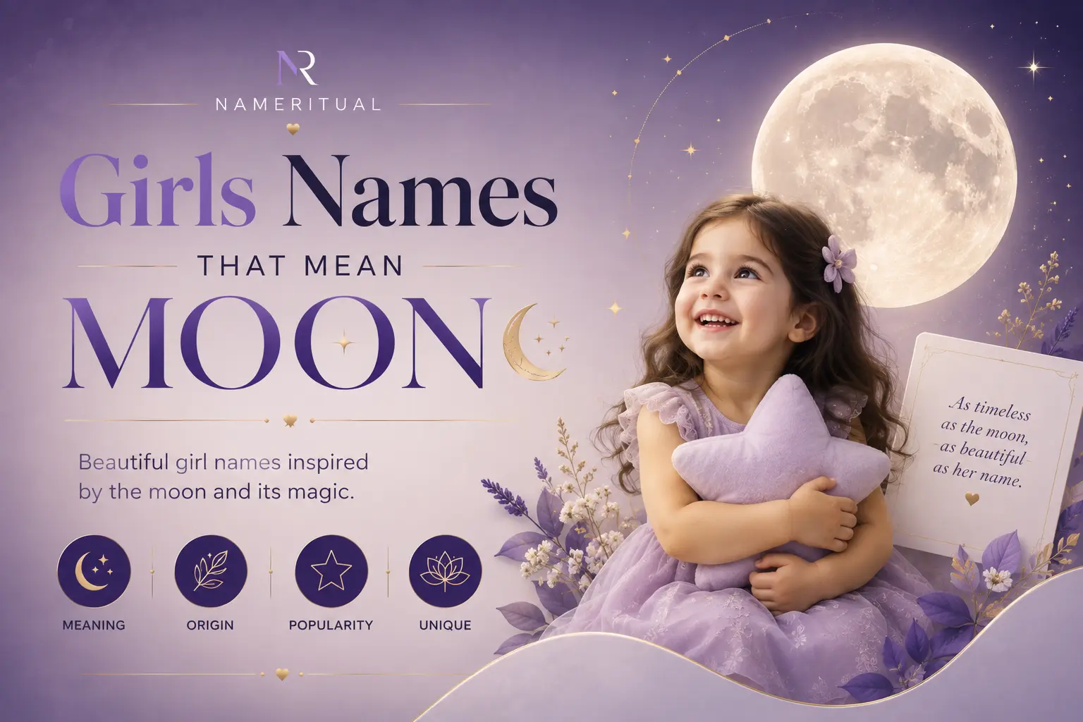 girl names that mean moon