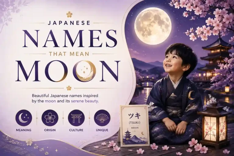 japanese names that mean moon