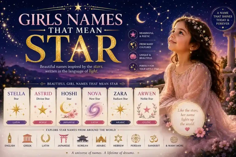 girls names that mean star